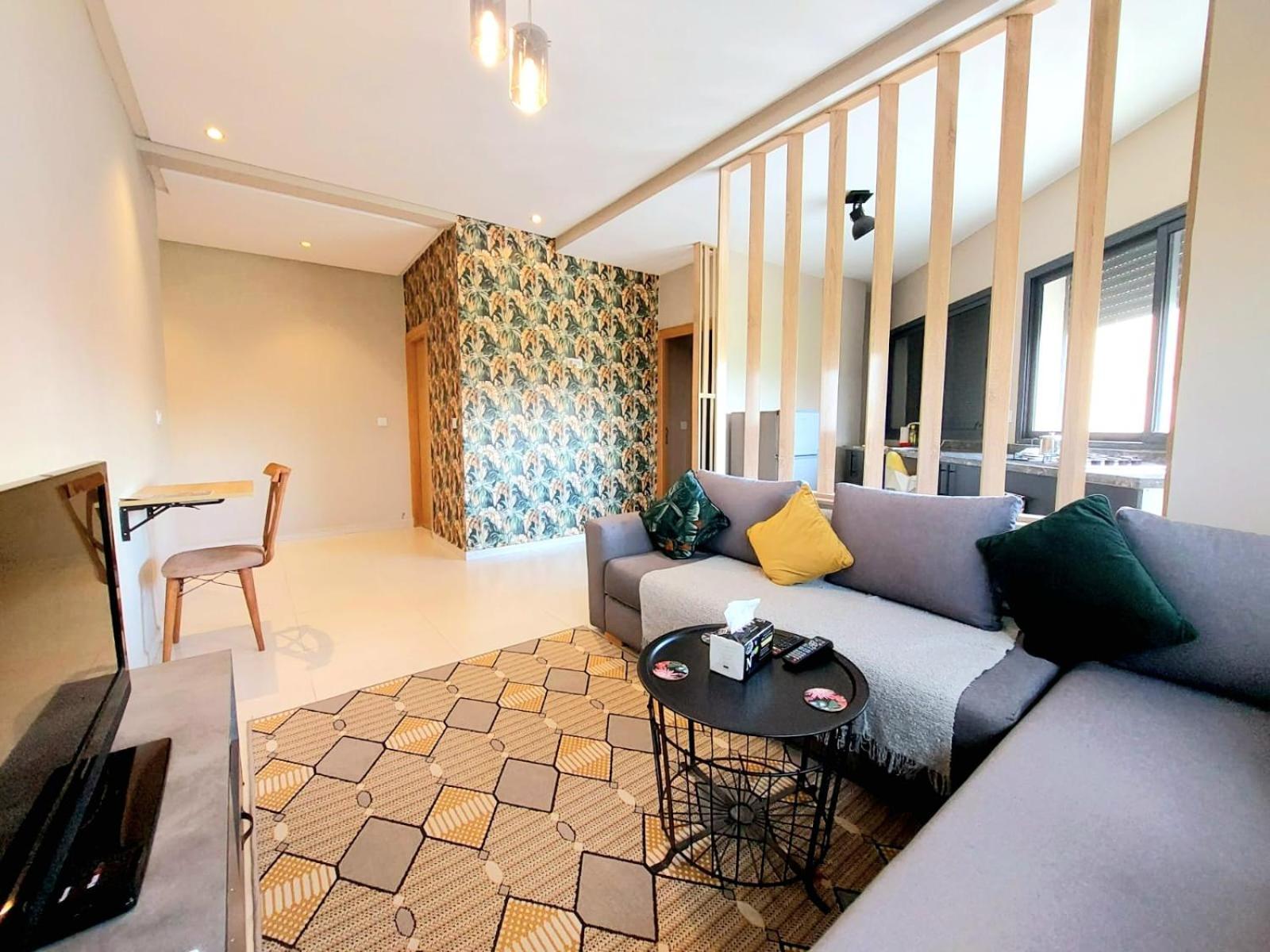 Beautiful Apartment Next To Airport Mohamed V Derroua المظهر الخارجي الصورة